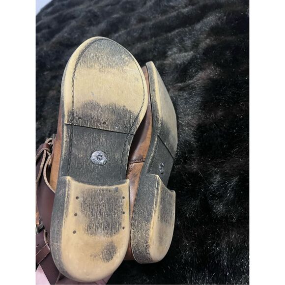 Blowfish Tan Rider Moto inspired Boots, Size 9 , Pre-Owned, good condition - Picture 4 of 4